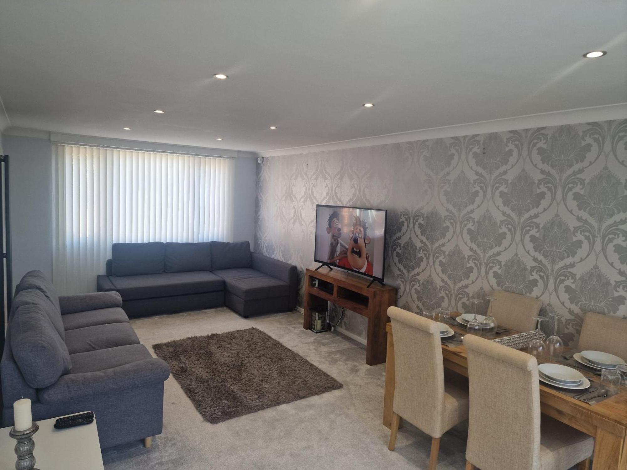Stylish & Modern 2 Bed House With Free Parking Leeds Apartment Leeds  Bagian luar foto