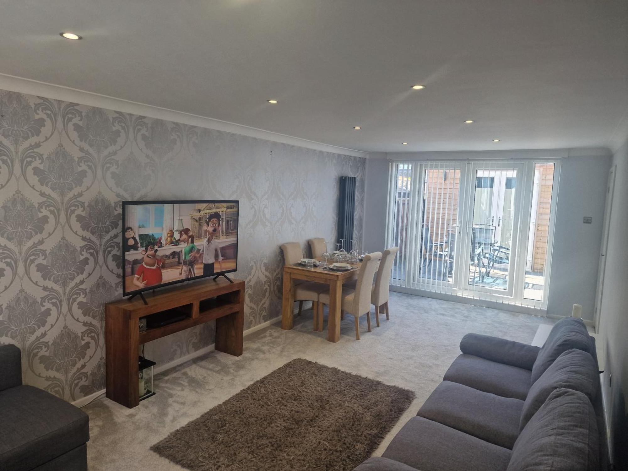 Stylish & Modern 2 Bed House With Free Parking Leeds Apartment Leeds  Bagian luar foto